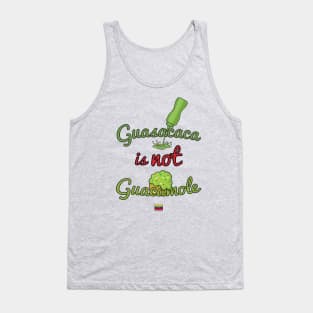 Guasacaca is Not Guacamole w/flag Tank Top